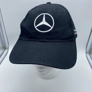 Mercedes-Benz of Roanoke Black Hat Cap Adjustable Hook Loop